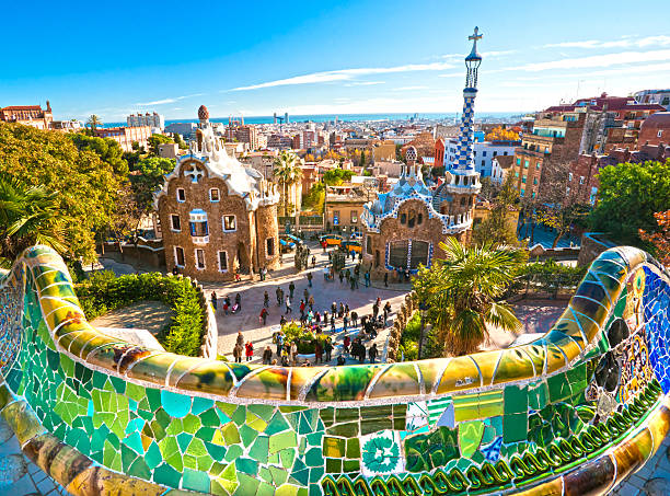 Park Guell Stairs